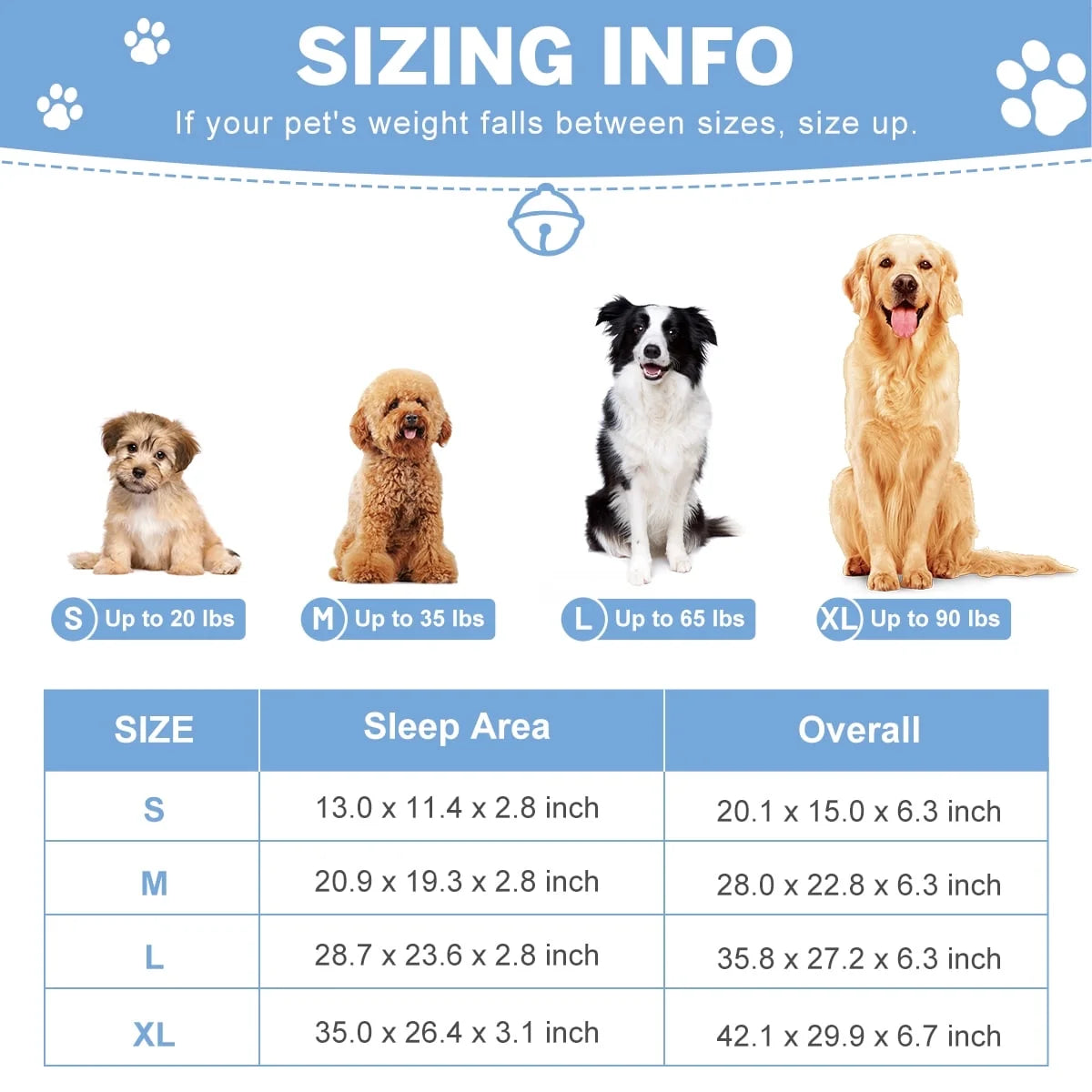 Dog Bed for Large Medium Small Dogs Orthopedic Dog Sofa Bed Non Slip Pet Couch with Removable Washable Cover Supportive Egg Crate Foam S to XL, Khaki